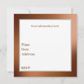 Invitation Soirée muffin au chocolat (Dos)