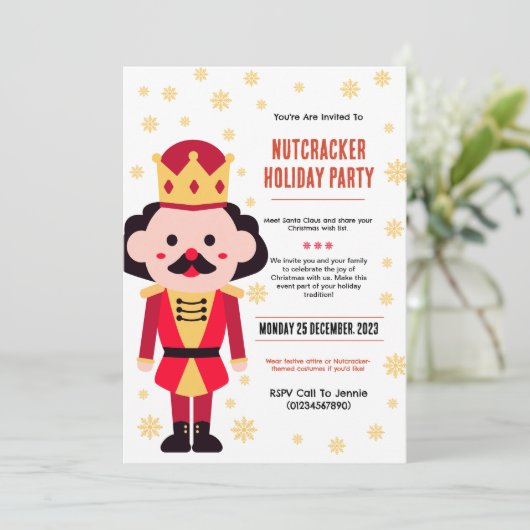Invitation Soirée Nutcracker (Debout devant)