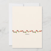 Invitation Soirée Père Noël Secret (Dos)