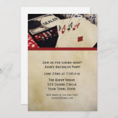 Invitation Soirée Poker (Devant / Derrière)