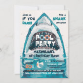 Invitation Soirée POOL Sharktastic d'été (Devant)