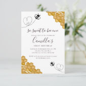 Invitation Soirée pour être un anniversaire (Debout devant)