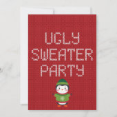 Invitation Soirée pull de Noël laid (Devant)