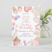 Invitation Soirée Pyjama de Nuit (Debout devant)