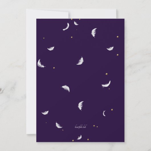 Invitation Soirée Pyjama pour Filles (Dos)