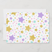 Invitation Soirée pyjamas d'invitation de partie de Sleepover (Dos)