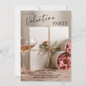 Invitation Soirée Romantique de la Saint-Valentin (Devant)