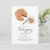 Invitation Soirée Rustique Thanksgiving (Debout devant)