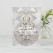 Invitation Soirée simple et chic du Nouvel An (Debout devant)