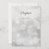 Invitation Soirée simple et chic du Nouvel An (Dos)