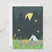 Invitation Soirée Sous Les Étoiles Anniversaire (Dos)