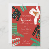 Invitation Soirée T-shirt Moche (Devant)