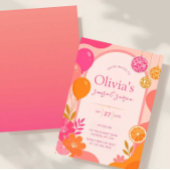 Invitation Soirée Tequila Sunrise Coucher de Solei