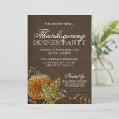 Invitation Soirée Thanksgiving (Debout devant)