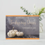 Invitation Soirée Thanksgiving (Debout devant)