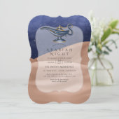 Invitation Soirée Thème des Mille et Une Nuits (Debout devant)