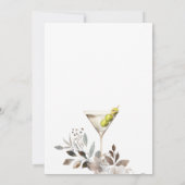 Invitation Soirée Trente 30e fête d'anniversaire (Dos)