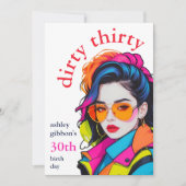 Invitation Soirée Trente Anniversaire (Devant)