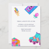 Invitation Soirée Trente Anniversaire (Dos)