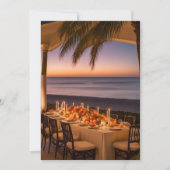 Invitation Soirée Tropicale Thanksgiving Feast (Devant)