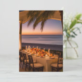 Invitation Soirée Tropicale Thanksgiving Feast (Debout devant)