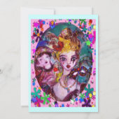 INVITATION SOIRÉE VÉNITIENNE DE LA SAINT-VALENTIN AVEC MASQUE (Dos)