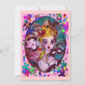 INVITATION SOIRÉE VÉNITIENNE DE LA SAINT-VALENTIN AVEC MASQUE (Dos)