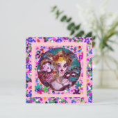 INVITATION SOIRÉE VÉNITIENNE DE LA SAINT-VALENTIN EN MASQUE (Debout devant)