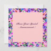 INVITATION SOIRÉE VÉNITIENNE DE LA SAINT-VALENTIN EN MASQUE (Dos)