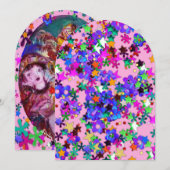 INVITATION SOIRÉE VÉNITIENNE DE LA SAINT-VALENTIN EN MASQUE (Devant / Derrière)