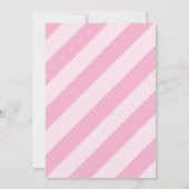 Invitation Soirée Vidéo Rose Anniversaire (Dos)