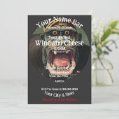 Invitation Soirée Vin & Fromage (Debout devant)