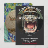 Invitation Soirée Vin & Fromage (Devant / Derrière)