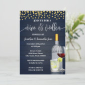 Invitation Soirée Vins & Vodka Tasting Party Boissons (Debout devant)