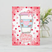 Invitation Sois la Saint Valentin (Debout devant)