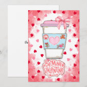 Invitation Sois la Saint Valentin (Devant / Derrière)