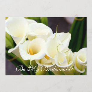 Invitation Sois ma servante calla