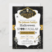 Invitation Sois notre fantôme Costume de Squelettes Danseurs  (Devant)