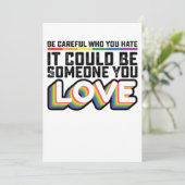 Invitation Sois Prudent Qui Tu Détestes Ça Pourrait Être Quel (Debout devant)