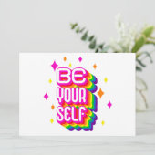 Invitation Sois toi-même ! (Debout devant)