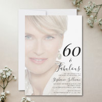 Soixante ans et Fabuleux Photo 60e Anniversaire
