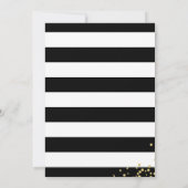 Invitation Soixante et fabuleuse aquarelle Anniversaire Invit (Dos)