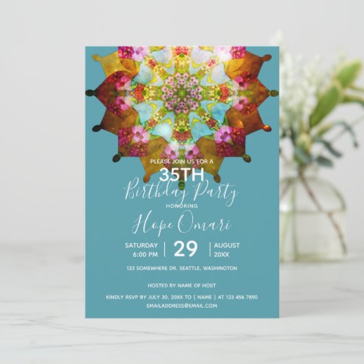 Invitation Sol Mandala (Debout devant)