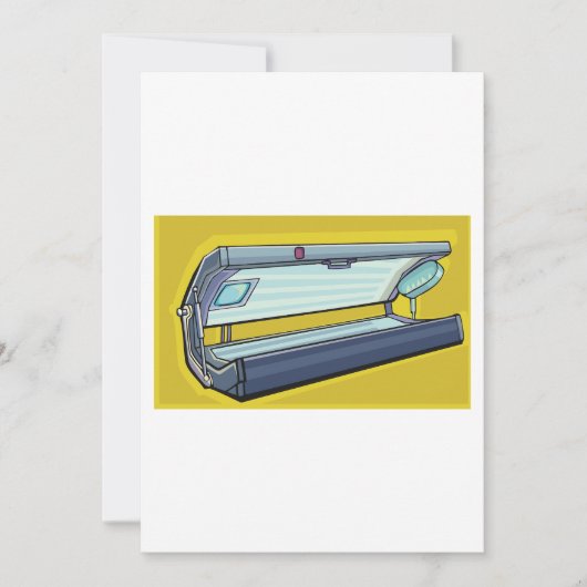 Invitation Solarium bronzage (Devant)