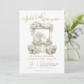 Invitation Sold Out flower Farmer Market Bridal Shower (Debout devant)
