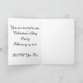 Invitation Soldat et amoureux (Intérieur)