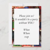 Invitation Soldats de Noël des Noisettes (Dos)