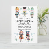 Invitation Soldats du Jouet de Noël (Debout devant)