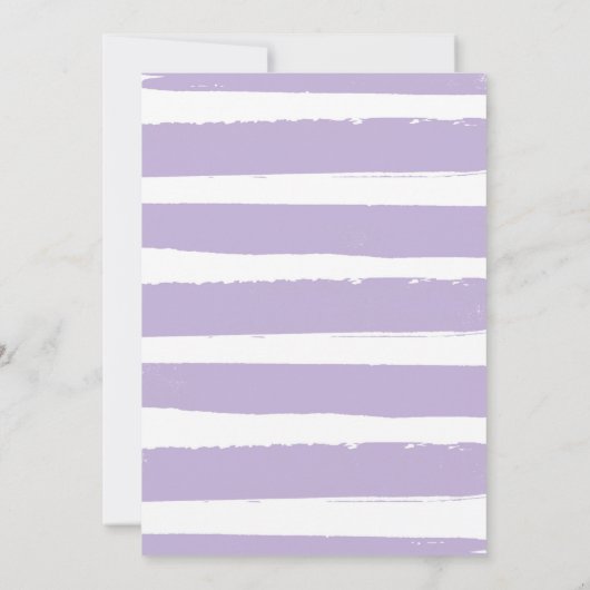 Invitation Soleil Anniversaire Fête Purple Notre Petit Soleil (Dos)