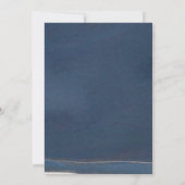 Invitation Soleil et Lune Célestes Bleu (Dos)